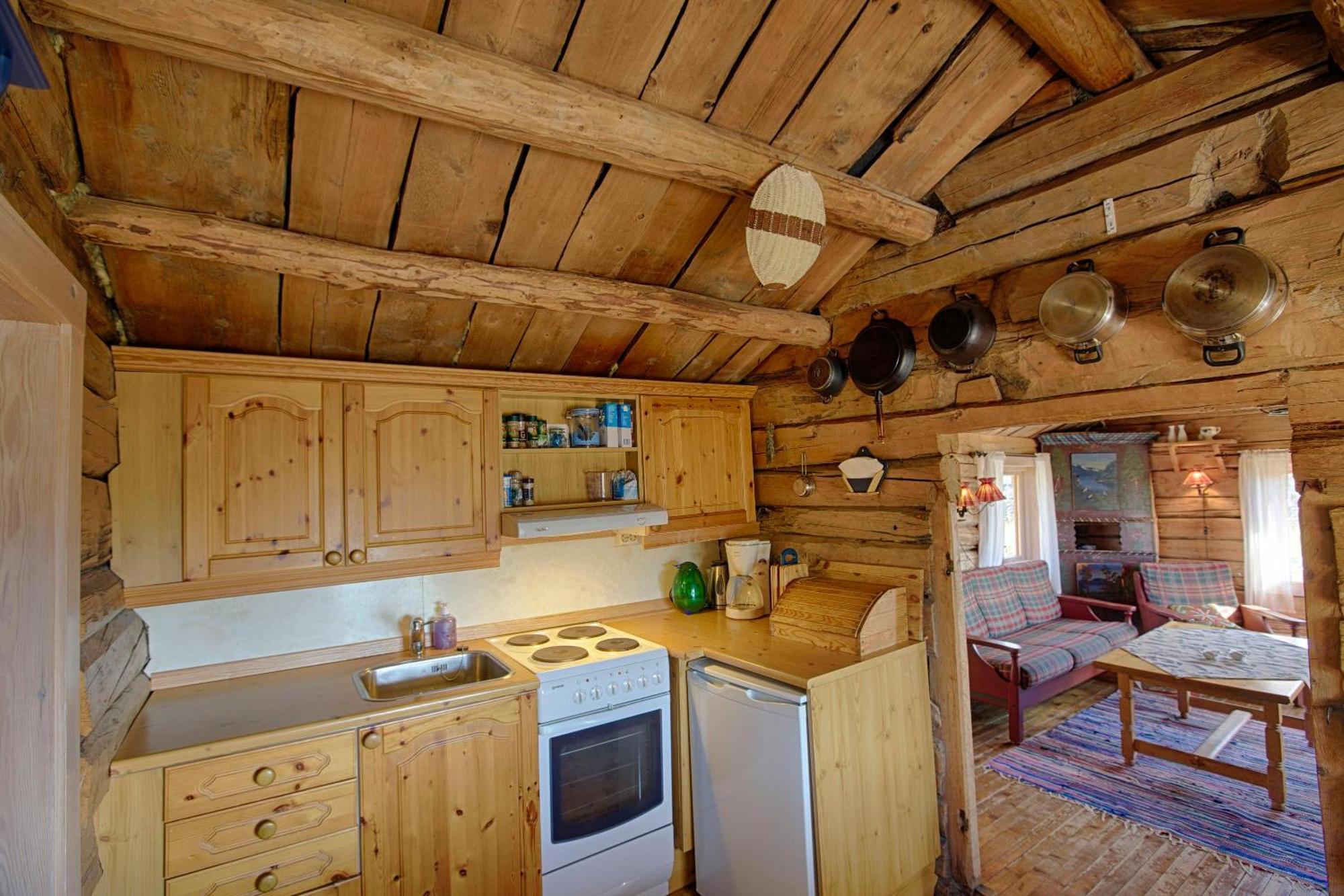 Charming Cabin With Old Timber, Fireplace & Views Apartment Beitostolen Exterior photo