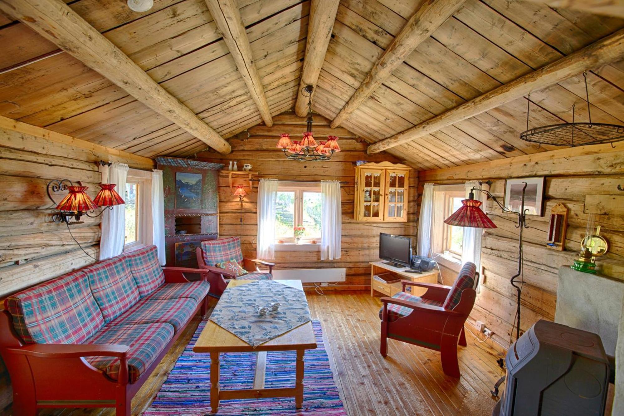 Charming Cabin With Old Timber, Fireplace & Views Apartment Beitostolen Exterior photo